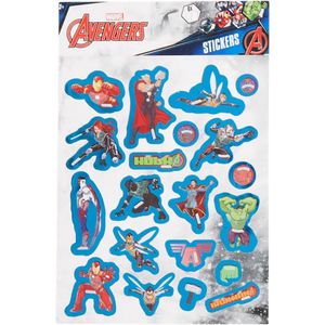 Stickerboekje Marvel Avengers +/- 150 Stickers - Stickers voor Kinderen en Volwassenen - Stickervellen