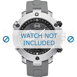 Buddha to Buddha Vervangende Rubberen Horlogeband voor Horloge Model Nummer BTB.M.D.CH.2.2 - 21mm