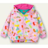 Oilily - Vip sweat hooded cardigan - Lila - 92/2T
