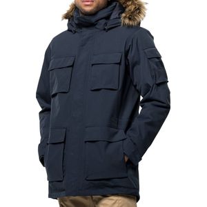 Jack Wolfskin GLACIER CANYON PARKA Heren Outdoorjas - night blue - Maat XL