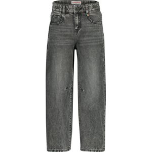 Vingino Jeans Kit Dark Grey Vintage - Maat 140