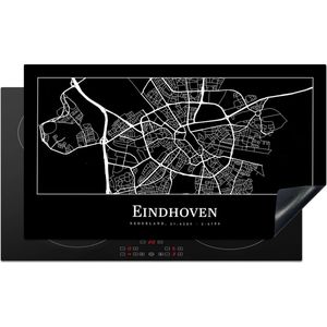 Inductie beschermer - Inductie Mat - Kookplaat beschermer - Plattegrond - Eindhoven - Stadskaart - Kaart - Inductie beschermer - Inductie Mat - Kookplaat Beschermer - 91.6x52.7 cm - Afdekplaat inductie - Inductiebeschermer