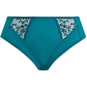 Zarla - Hoge Slip - Ocean Depths - Dubbellaags Stretch Mesh - 94% Polyamide