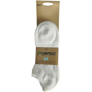 Naproz - Airco Shortsock - Voordeelset 3 paar - Wit- maat 36-41