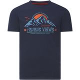 Jan Vanderstorm - SVENBOR - T-shirt - Donkerblauw - Heren