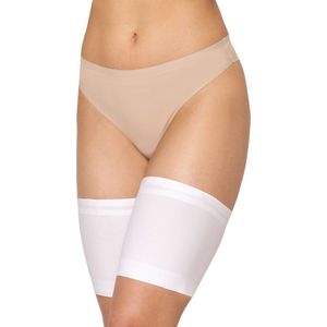 Merry Style Dames Dijenbanden – Wit – L - MS-MS10-438-TBA