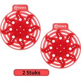 Synx Tools - Powerscreen - Urinoirmatje - Rood - Biologisch Afbreekbaar