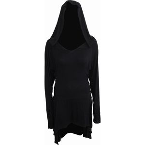 Spiral Korte jurk -XL- GOTHIC ELEGANCE Zwart