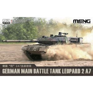 1:72 MENG 72002 German Main Battle Tank Leopard 2 A7 Plastic Modelbouwpakket