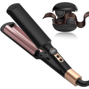 Krultang - Ovaal - Instelbare Temperatuur 120°C-200°C - Snelle Opwarming in 15 Seconden - Anti-verbranding