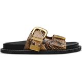 Steve Madden - Arch-E - Vrouwenslippers - Wit - 1 cm Platformhoogte