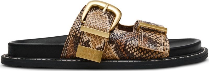 Steve Madden - Arch-E - Vrouwenslippers - Wit - 1 cm Platformhoogte