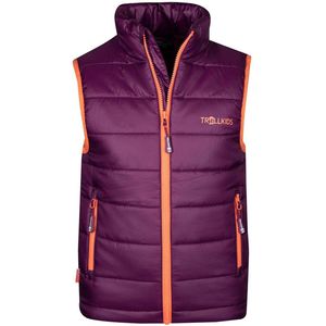 Trollkids Trondheim Vest Paars 92 cm Jongens,Meisjes