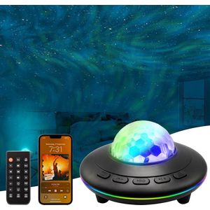 MMOBIEL Galaxy Projector LED Sterrenhemel Lamp – Bluetooth speaker en Sterren Hemel Projector – Galaxy Lamp