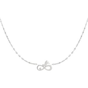 Ketting Infinity- zilver