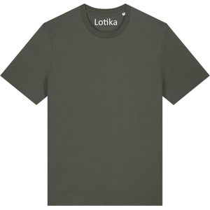 Lotika - Juul T-shirt biologisch katoen - kaki