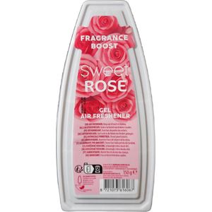 Gel luchtverfrisser- Gel Air Freshener- Fragrance Boost- SWEET ROSE- Toilet Verfrisser- 2 STUKS