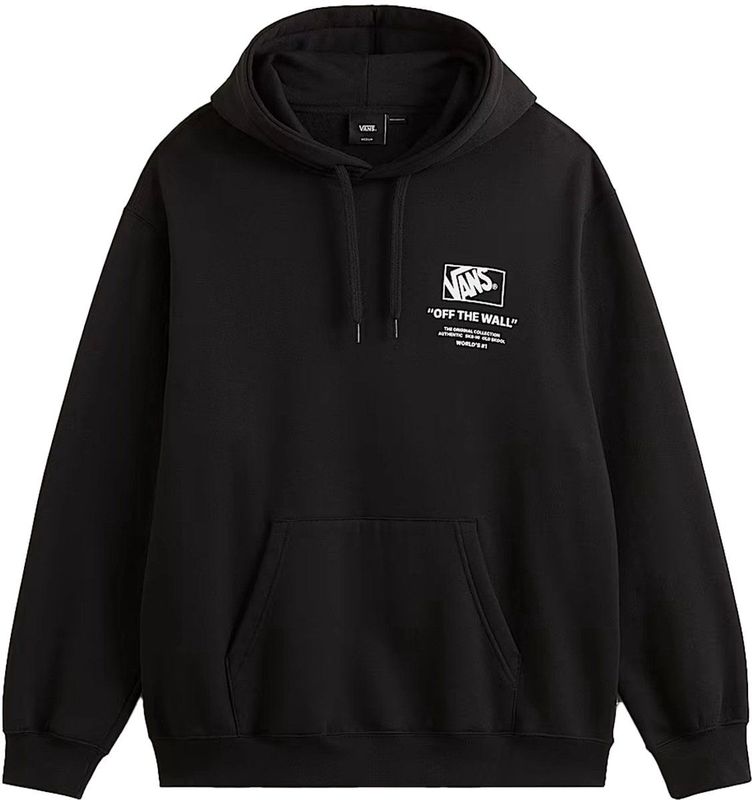 Vans - Hoodie - Zwart - Katoen - Gevoerde Binnenkant - Verstelbare Capuchon