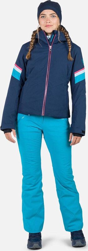Rossignol - Strawpile - Ski Jas - Navy - Dames - Waterdicht - Ademend