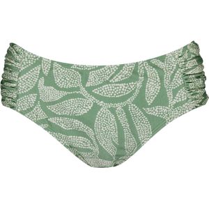 Barts Akamu Mid Waist Briefs Vrouwen Bikinibroekje - maat 42 - Groen