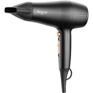 Föhn Argon Zwart Gouden 2200 W