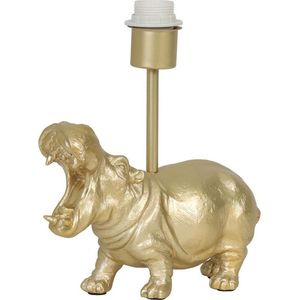 Light & Living Hippo Lampvoet - Goud - 27x11x28cm