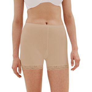 Dames boxershorts Fine Woman 3 pack beige XXL