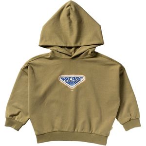 Your Wishes Garment Dye Oversized Sweater Truien & Vesten Jongens - Sweater - Hoodie - Vest- Khaki - Maat 104