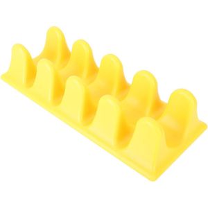 Psoas Muscle Release Tool - Psoas Major Massage Tool - 5 Peaks Spine Full Back Stretcher - Muscle Tension Release - Deep Tissue Massager voor Hamstring (Geel)