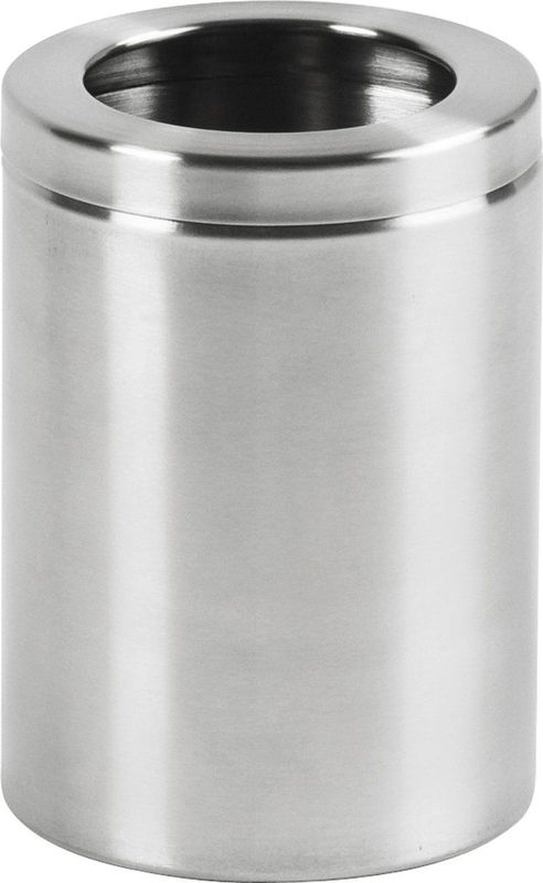 V-Part Tafel Prullenbakje - 2 l - Mat RVS