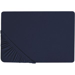 HOFUF - Laken - Marineblauw - 140 x 200 cm - Katoen