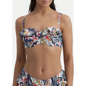 Cyell Botanic Beauty bandeau bikinitop Multicolor maat 38C (75C)