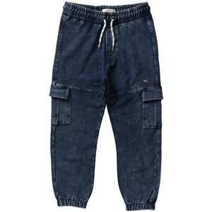 Knitted Denim | Cargo Jogger | Joggingbroek jongens | Maat 80 t/m 140 | Your Wishes