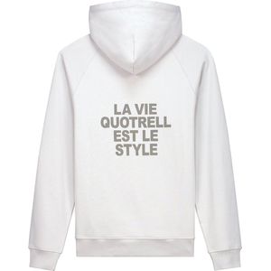 Quotrell - LA VIE HOODIE - CEMENT/CONCRETE - XL