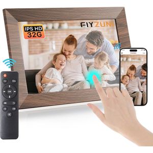 Digitale fotolijst 10,1 inch met WiFi en 32 GB geheugen