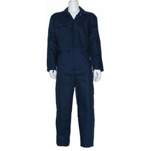 Yoworkwear Overall 100% katoen navy maat 59