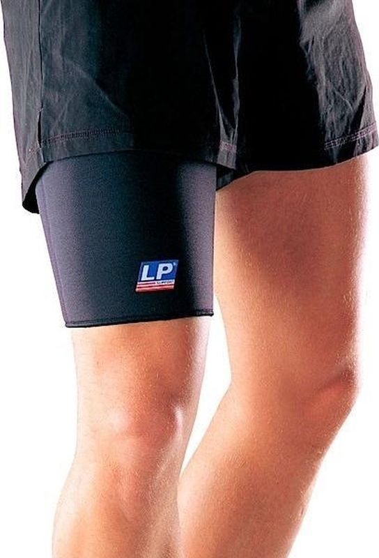 LP Support - Dijbeenbrace - Neopreen - Zwart