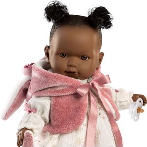 Llorens softbody babypop Nicole 42 cm met geluid en speen