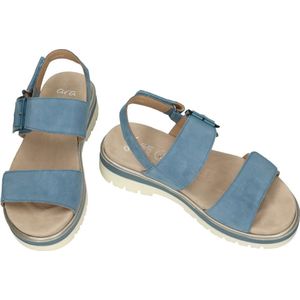 Ara -Dames - blauw licht - sandalen - maat 37