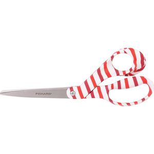 Fiskars 1063035 universele schaar 21 cm rood en wit