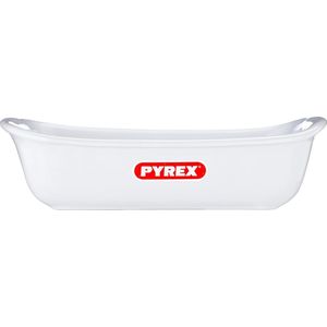 Supreme Ovenschotel, keramiek, wit