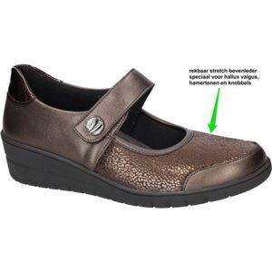 Solidus - 25503 HELIA - Ballerina's - Brons - Comfort Ergonomisch