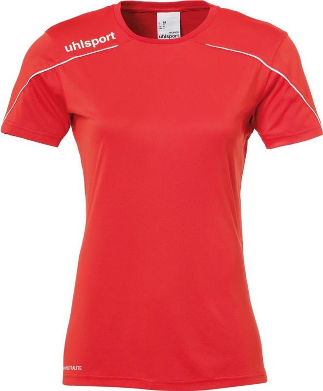 Uhlsport Stream 22 Dames Shirt Rood-Wit Maat L