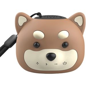 Cartoon schattige uil Bluetooth-luidspreker draagbaar en waterdicht - bruin