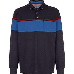 Babista herren Poloshirt Met Lange Mouwen - 48 - donkerblauw