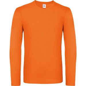 B&C #E150 Men's T-shirt long sleeve CGTU05T - orange - L