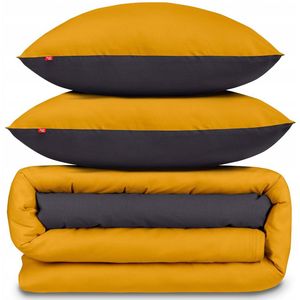 Softimi Beddengoed 200x220cm Katoen 100% met 2 Kussenslopen 70x80cm