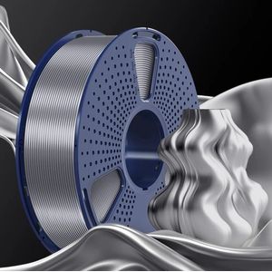 SUNLU PLA+ SILK 3D-filament 1.75mm 1kg GRIJS