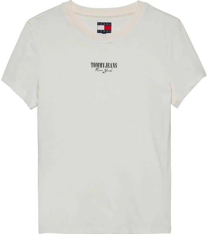 Tommy Jeans - Essential Logo2 - T-shirt - Slim Fit - Korte Mouwen