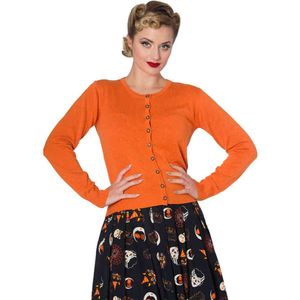 Dancing Days - PIONTELLE KNIT Cardigan - 4XL - Oranje